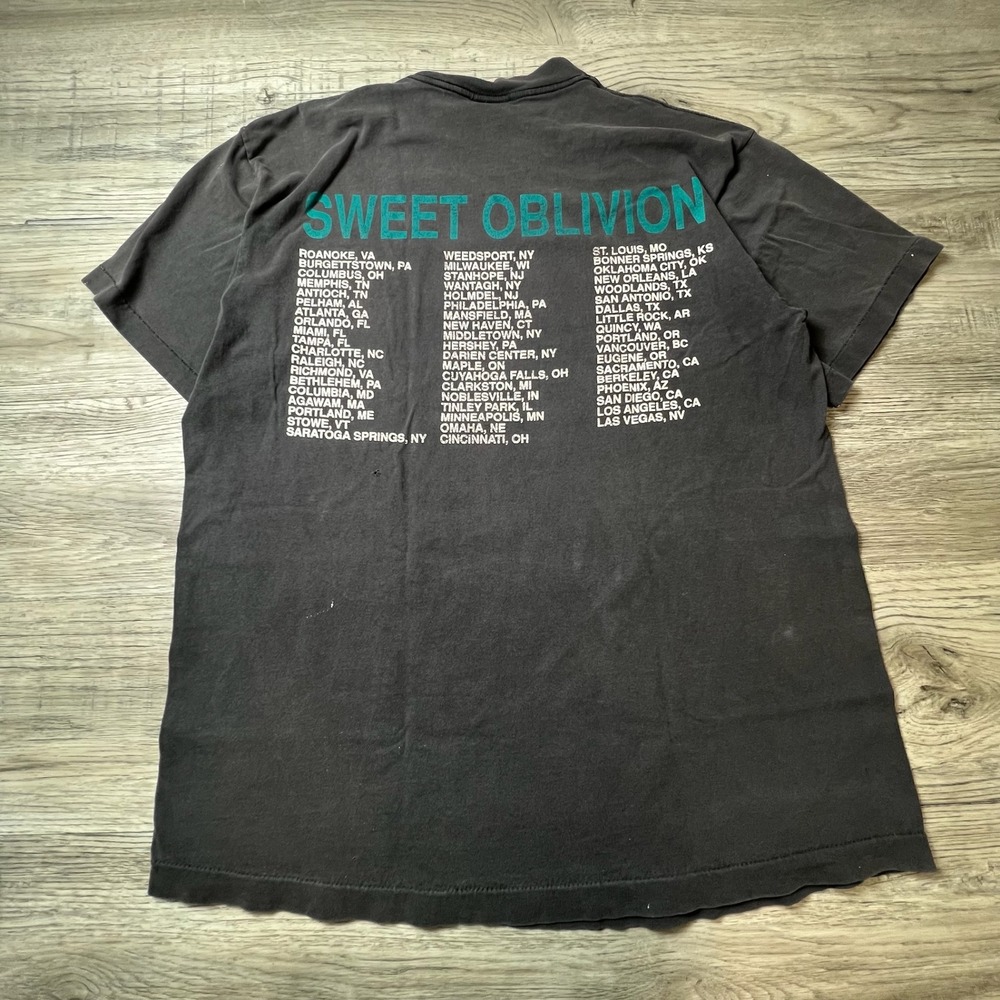 Giant Screaming Trees Shirt Men XL Black Sweet Oblivion 1992 Tour Vintage Grunge